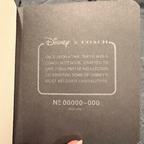 Disney X Coach Mini Notebook Set - Picture 6 of 7